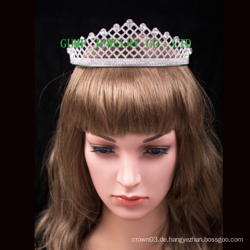 Elegante Strass-Tiara-Hochzeit Headwear